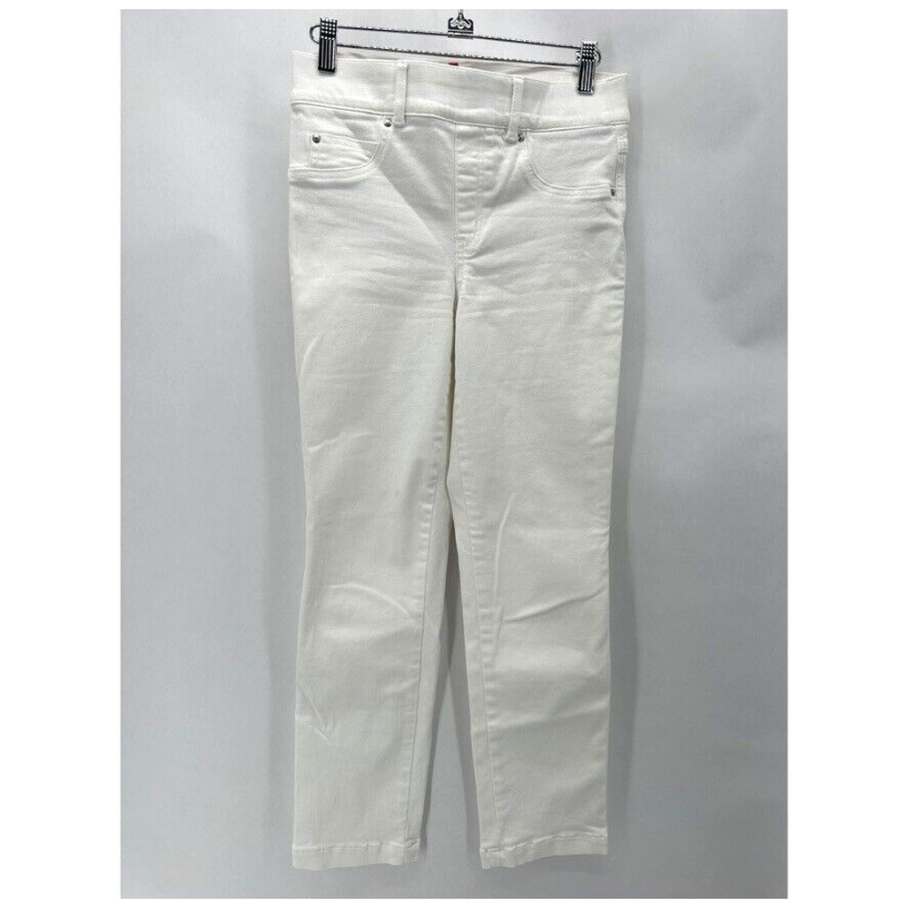 Spanx Jean-ish Ankle Leggings Size S White Skinny‎ Leg Summer Preppy Comfort